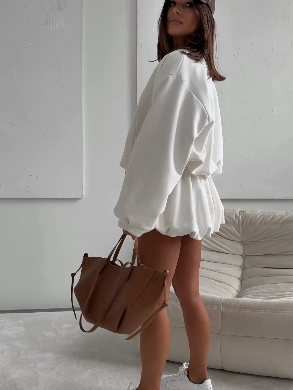 Bomber jacket Venus white 4