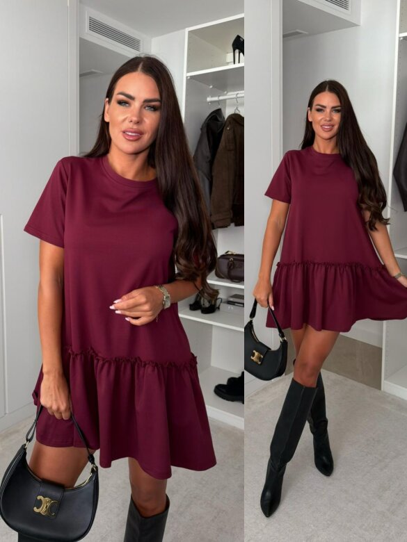 Dress Grace claret 