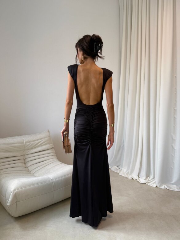 Sukienka Olivia maxi czarna