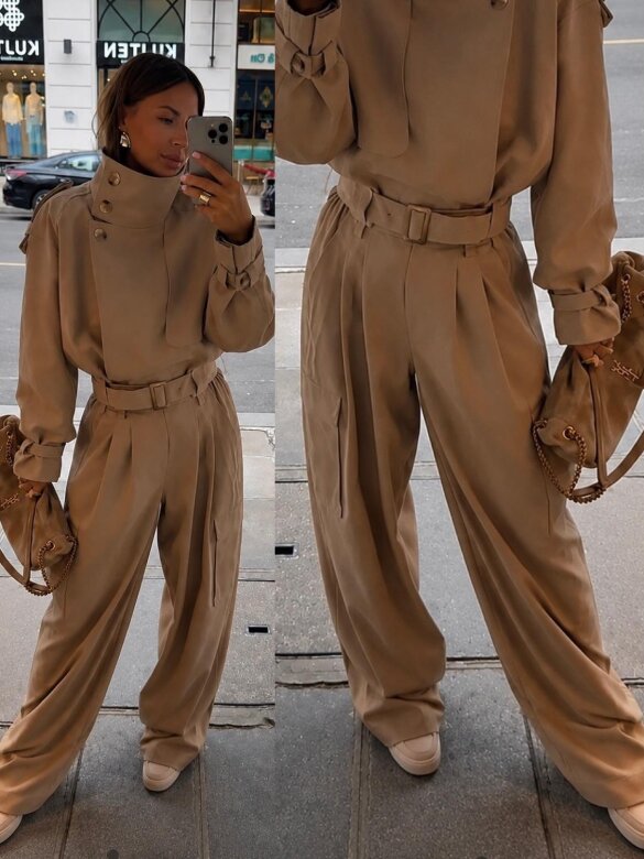 Trousers Corvino beige