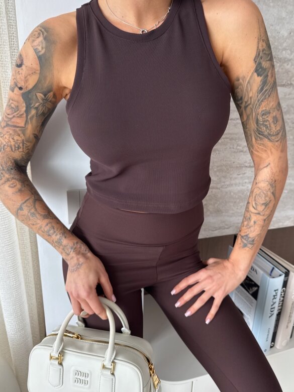 Top Savio czekoladowy 