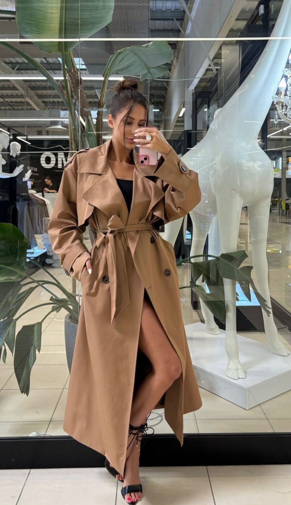 Coat Flares caramel