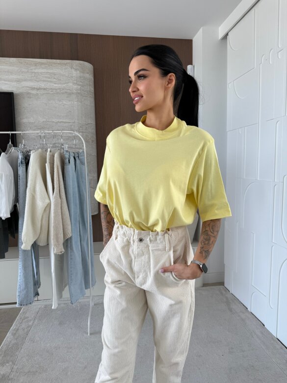 T-shirt Lumire żółty