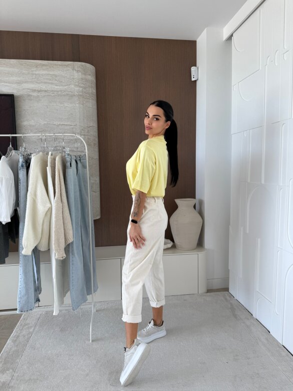 T-shirt Lumire żółty