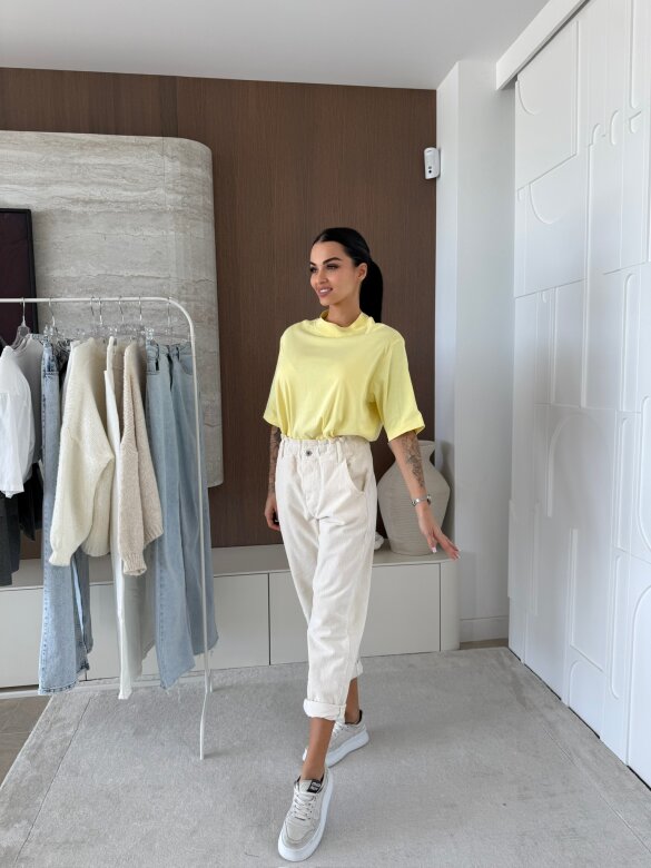 T-shirt Lumire żółty