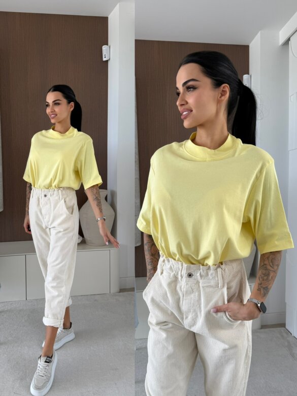 T-shirt Lumire żółty