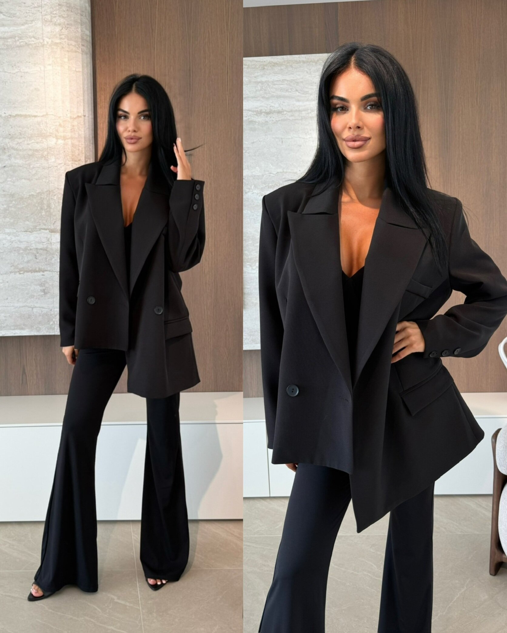 Marynarka Florii czarna 