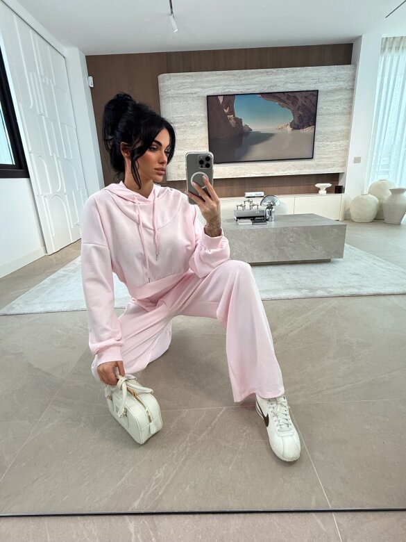 Komplet 2w1 Florio pudrowy 