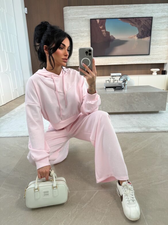 Komplet 2w1 Florio pudrowy 