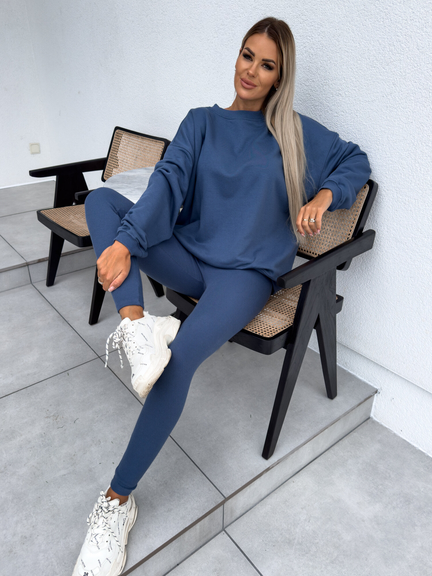 Komplet Queen Of Streetwear niebieski