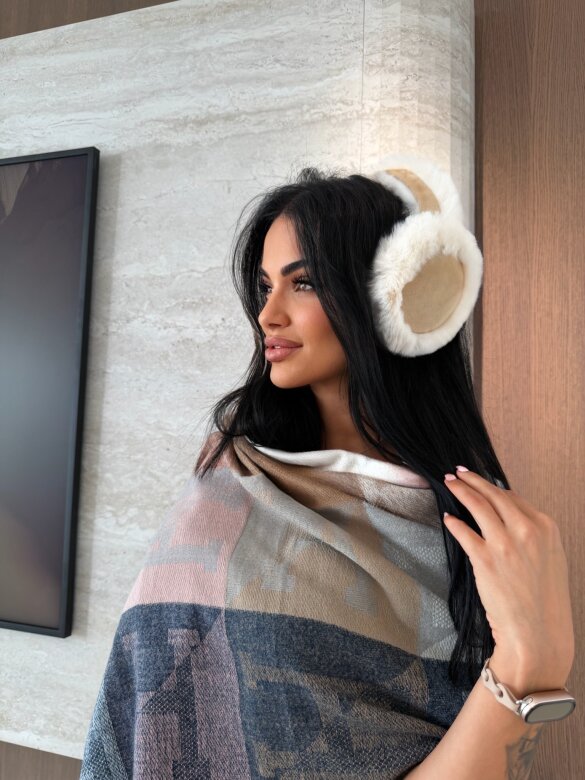 Earmuffs Frozen ecru-beige