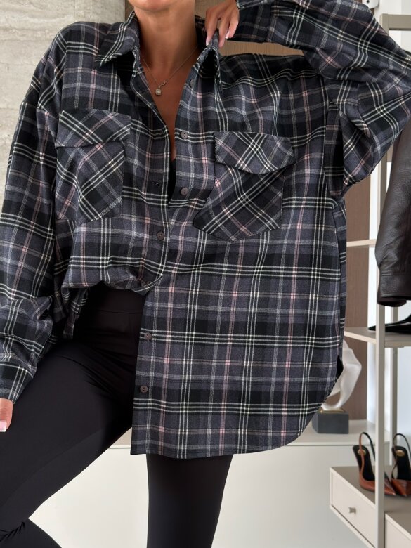 Shirt Purella with cotton navy