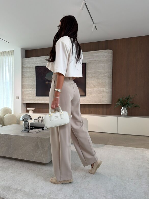 Spodnie Ellsea II beżowe 