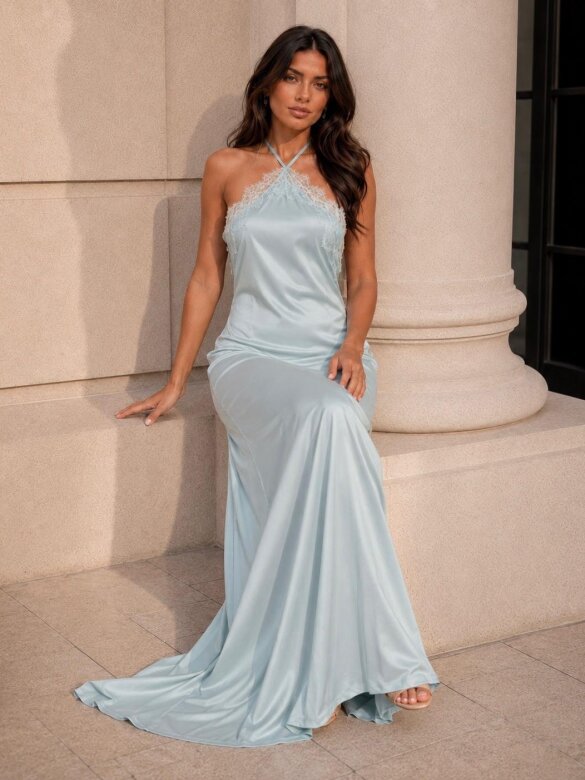 Dress Britessa maxi mint