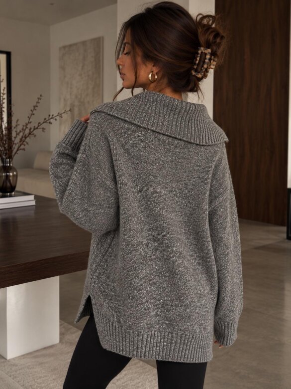Sweter Marget szary