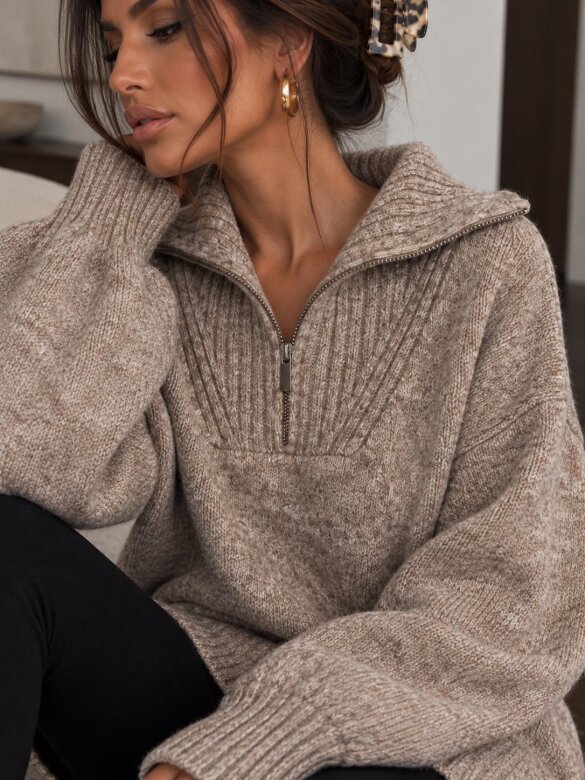 Sweter Marget mocca 