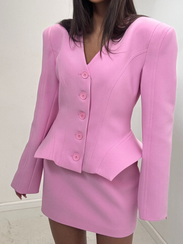 Komplet 2w1 Lario różowy  