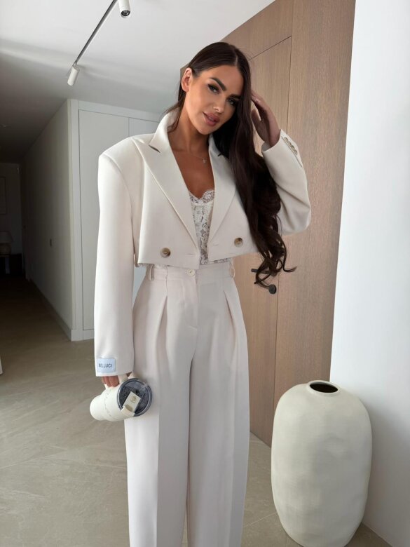 Blazer Avelis light beige