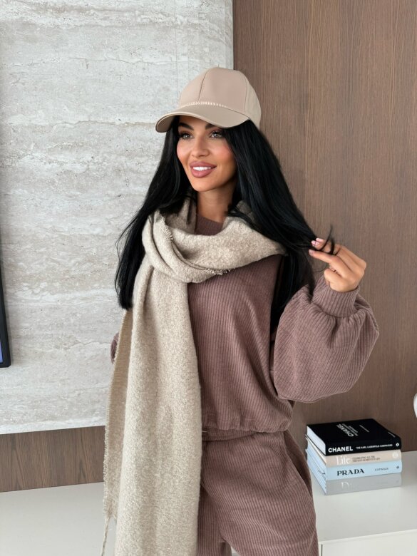 Cap Gabrisse eco leather beige