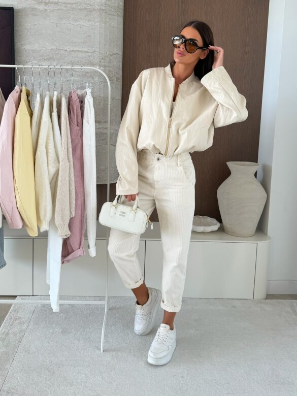 Spodnie Luvie sztruksowe beżowe 