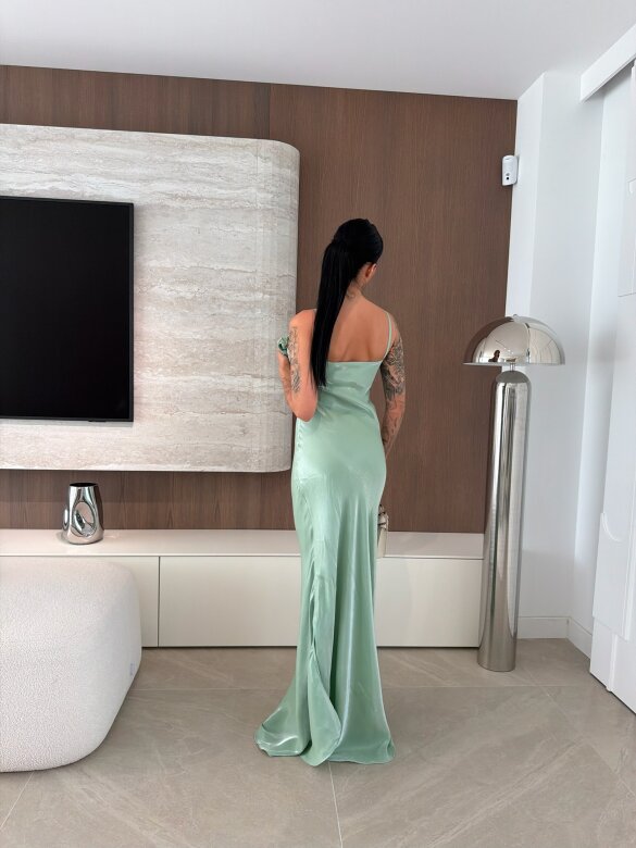 Sukienka Colbii maxi matcha 