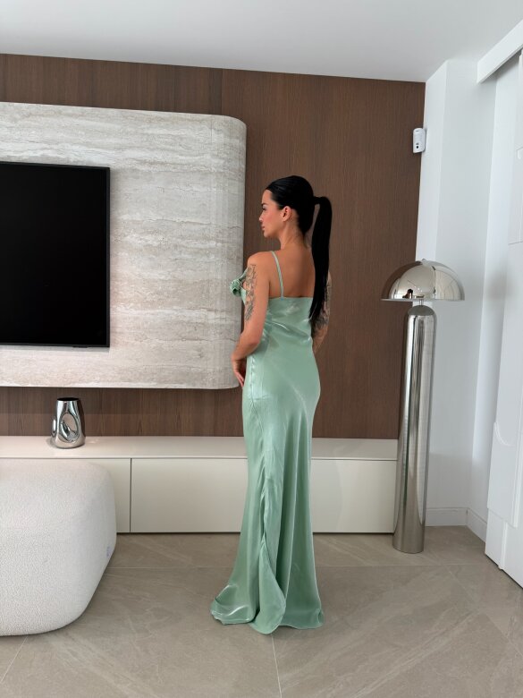 Sukienka Colbii maxi matcha 