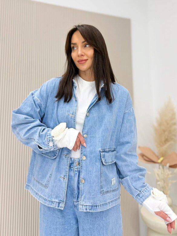 Katana Lunelle jeans niebieska