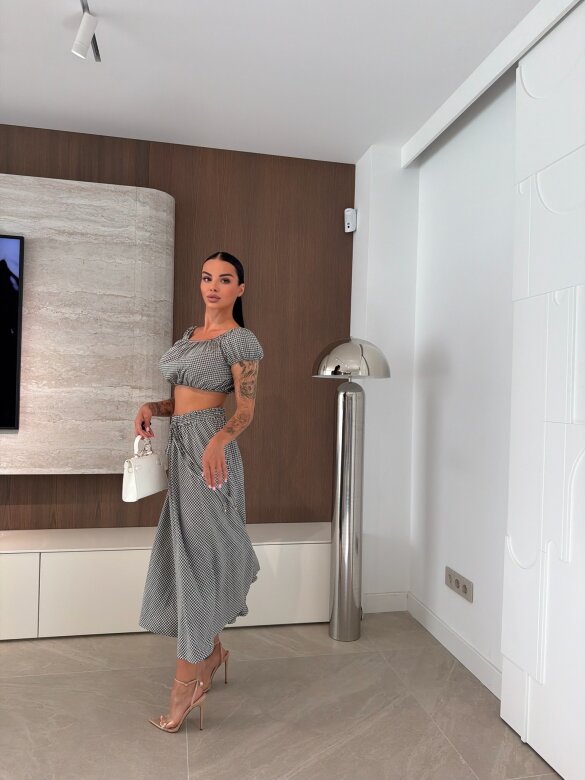 Komplet 2w1 Elvis z wiskozą czarny 