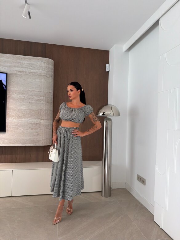 Komplet 2w1 Elvis z wiskozą czarny 