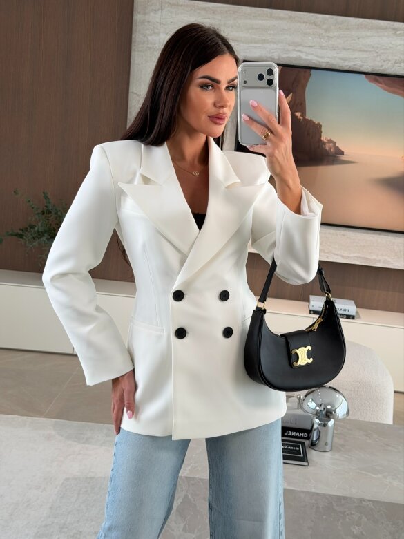 Marynarka Selii biała 