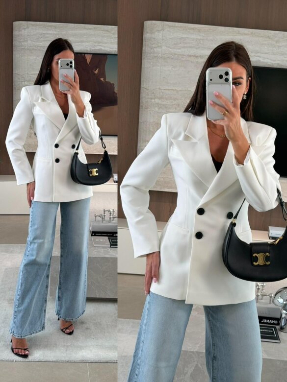 Marynarka Selii biała 