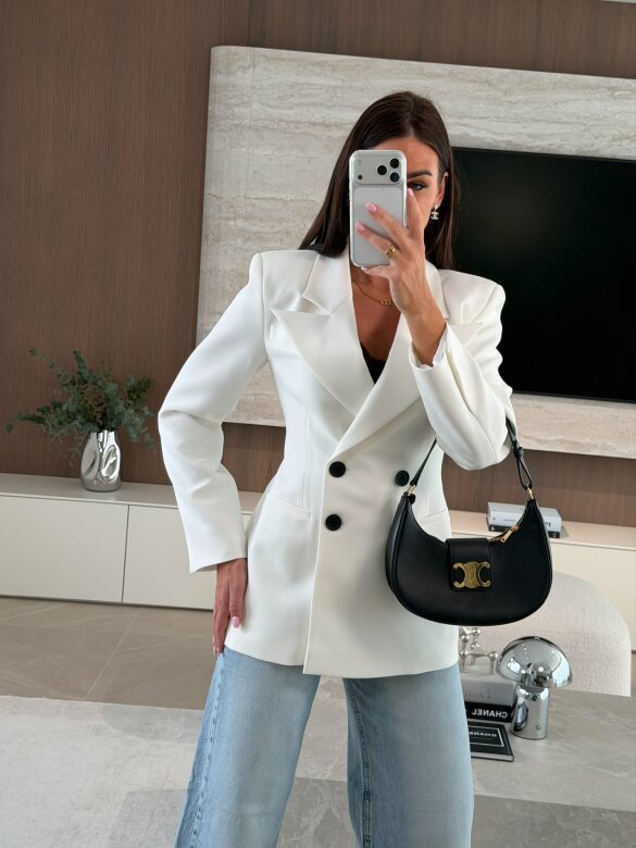 Marynarka Selii biała 