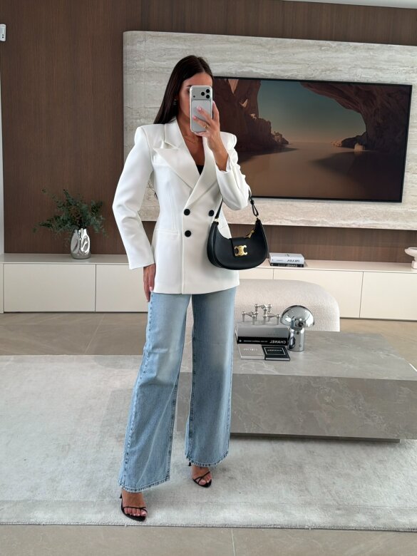 Marynarka Selii biała 