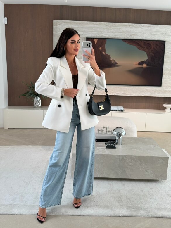 Marynarka Selii biała 