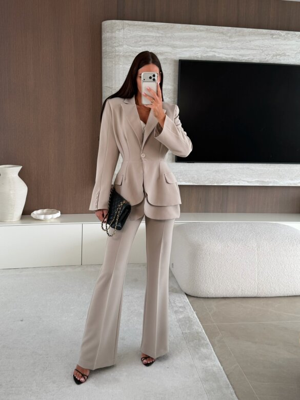 Spodnie Nicoletta latte 