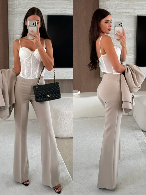 Spodnie Nicoletta latte 