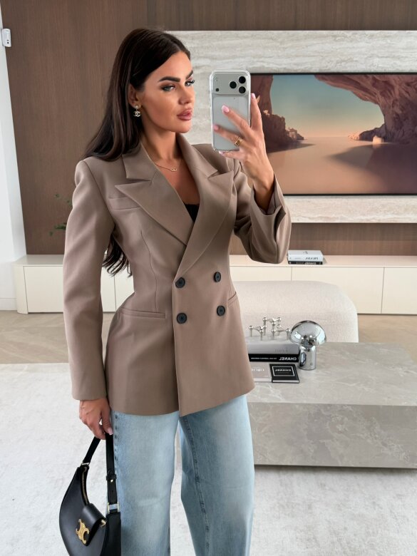 Marynarka Selii brązowa 