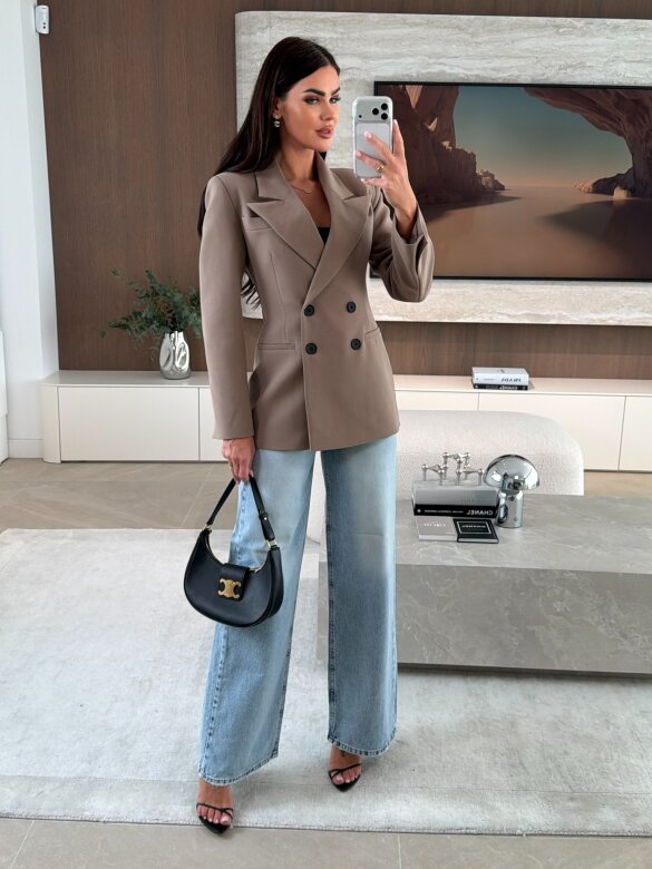 Marynarka Selii brązowa 