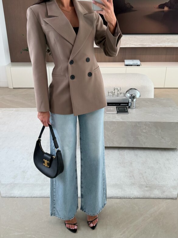 Marynarka Selii brązowa 