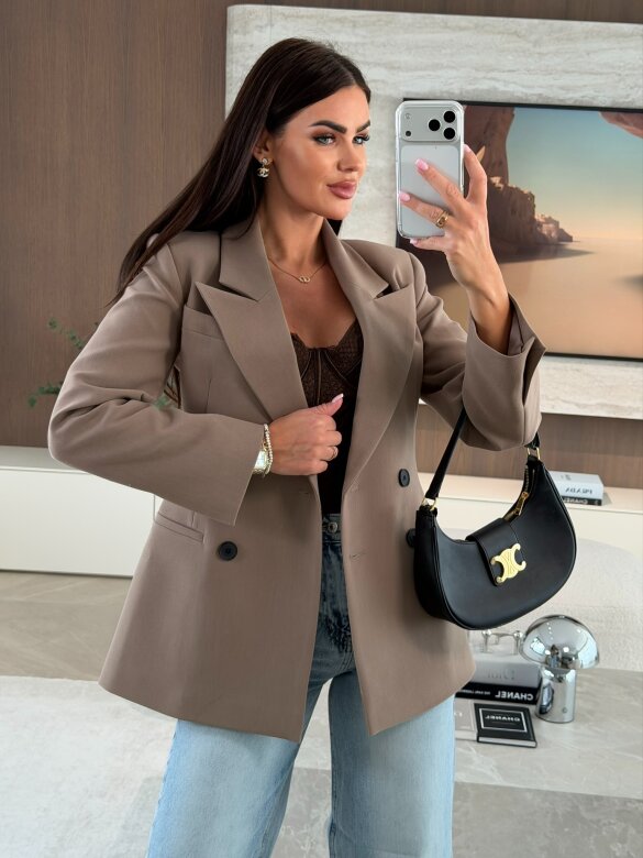 Marynarka Selii brązowa 