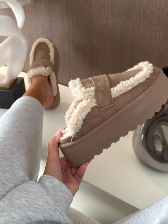 Botki Lissi mocca