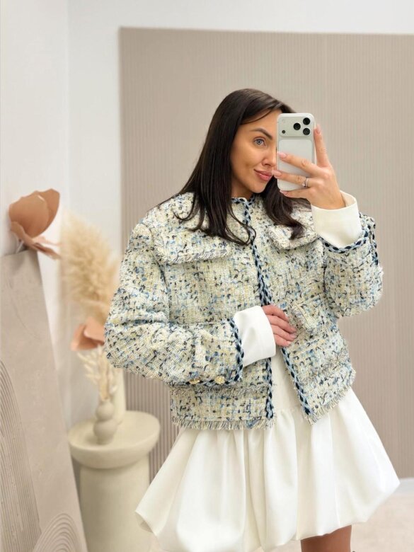 Kurtka Delicia niebieska