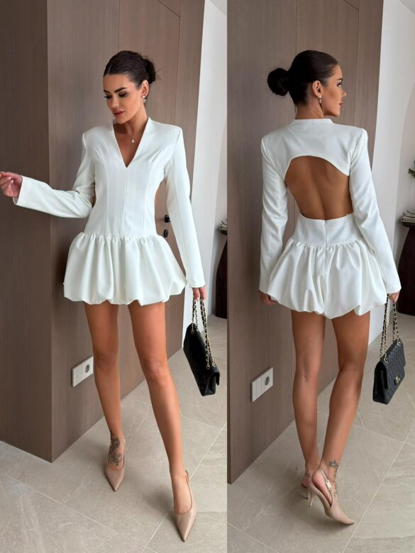 Sukienka Womanly biała 