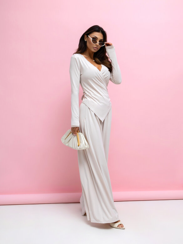 Komplet 2w1 Ellsi jasnobeżowy 