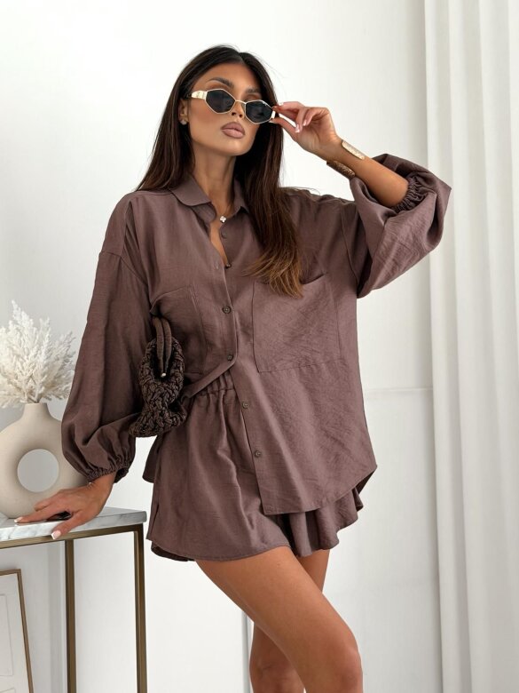 Set 2in1 Tesorio cotton chocolate