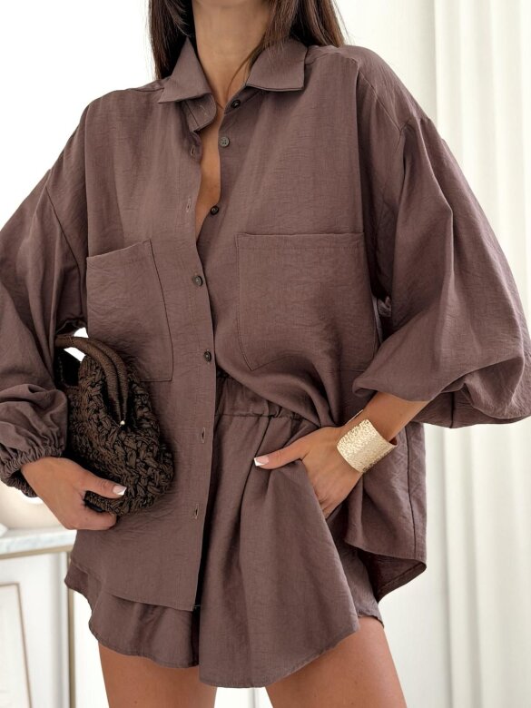 Set 2in1 Tesorio cotton chocolate