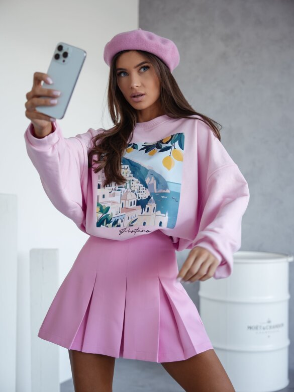 Bluza Positano różowa 