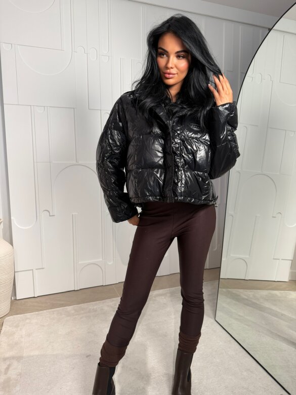 Kurtka Amelys short czarna 