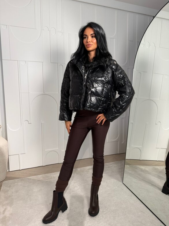 Kurtka Amelys short czarna 