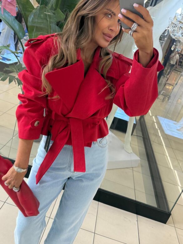 Kurtka Primavera czerwona 